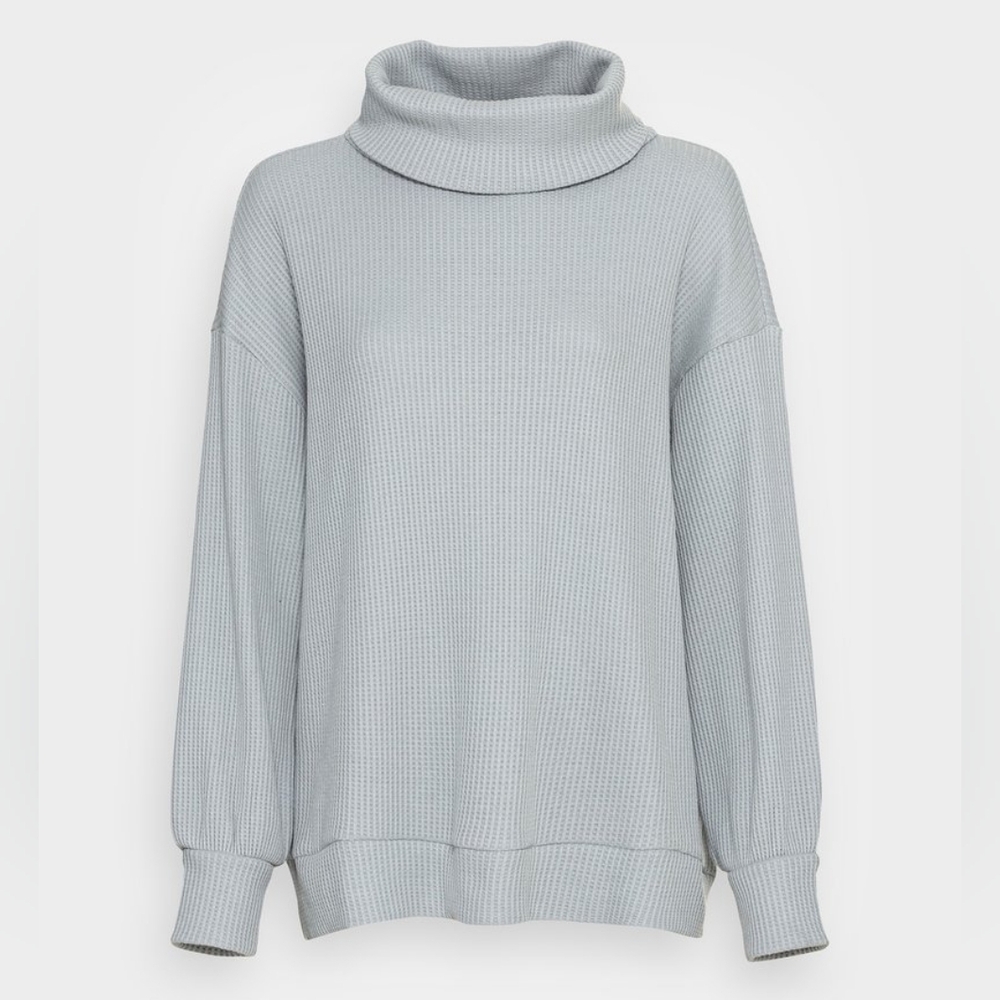 Gap Waffle Oversized Chunky Turtleneck
